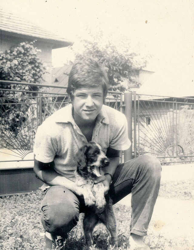 ​ Zdeněk Bašný, 1972, zdroj: archiv pamětníka ​
